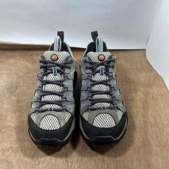 Merrell Moab 2 Women Size 7.5 Dusty Olive Waterproof Hiking Shoes J88796 - Picture 2 of 9